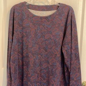 Croft & Barrow® Women’s Extra Soft Crewneck Sweatshirt, Size XXL, EUC